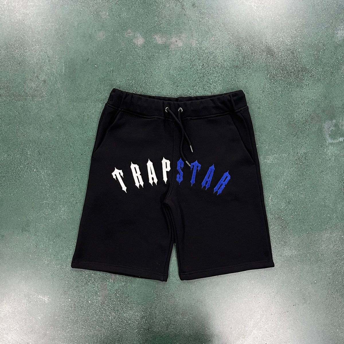 Trapstar Arch Chenille Short Set - Grey/Black