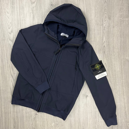 Stone Island Shell Jacket - Navy Castmark