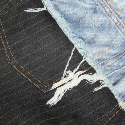 1981 Trompe L'oeil Jeans - Blue/Black
