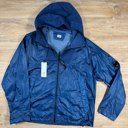 CP Company CS II Mixed Lens Jacket in Oceana - Blue Castmark