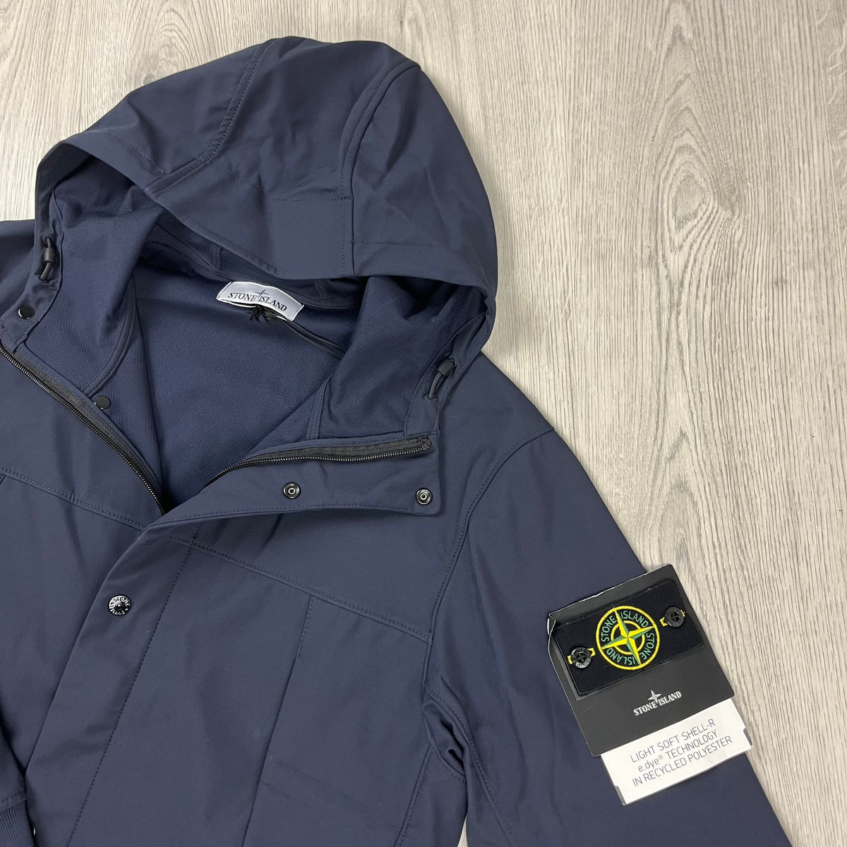 Stone Island Shell Jacket - Navy Castmark