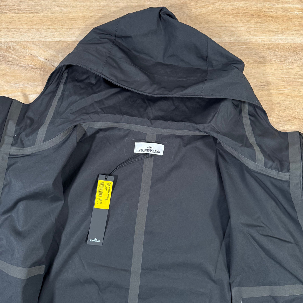 Stone Island Supima Canvas Jacket in Black Castmark