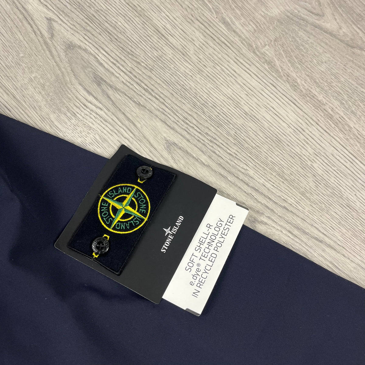 Stone Island Shell Jacket - Navy Castmark