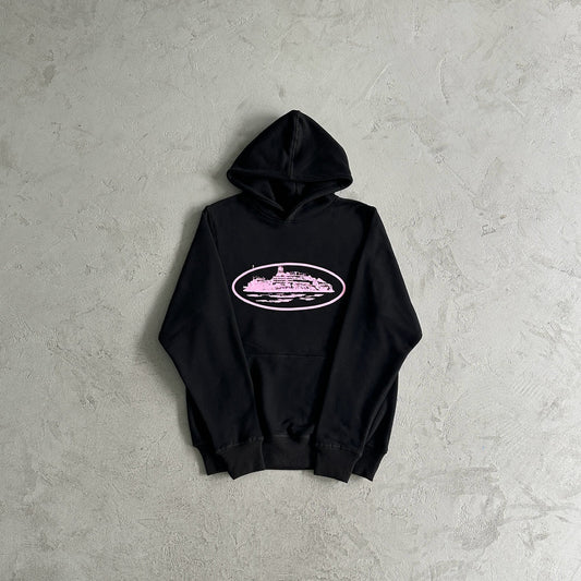 CORTEIZ Alcatraz Logo Hoodie - Pink