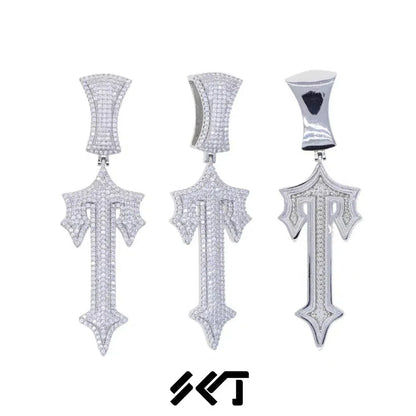 Trapstar Iced Out Necklaces - Silver/Gold