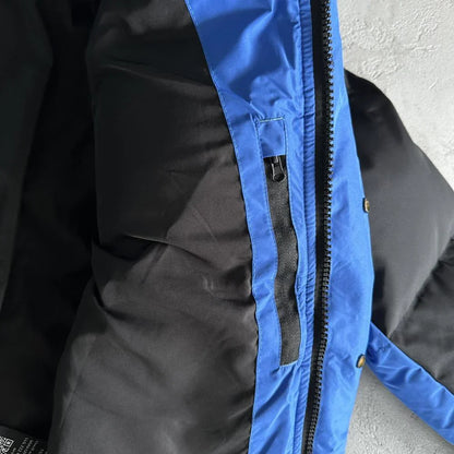 Trapstar Decoded Arch Puffer - Black/Blue