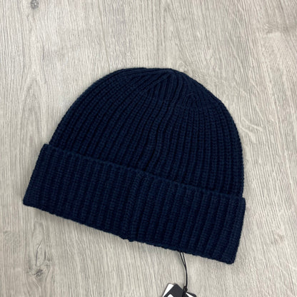 Stone Island Beanie - Navy Castmark