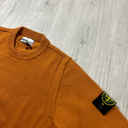 Stone Island Knit Sweatshirt - Orange Castmark