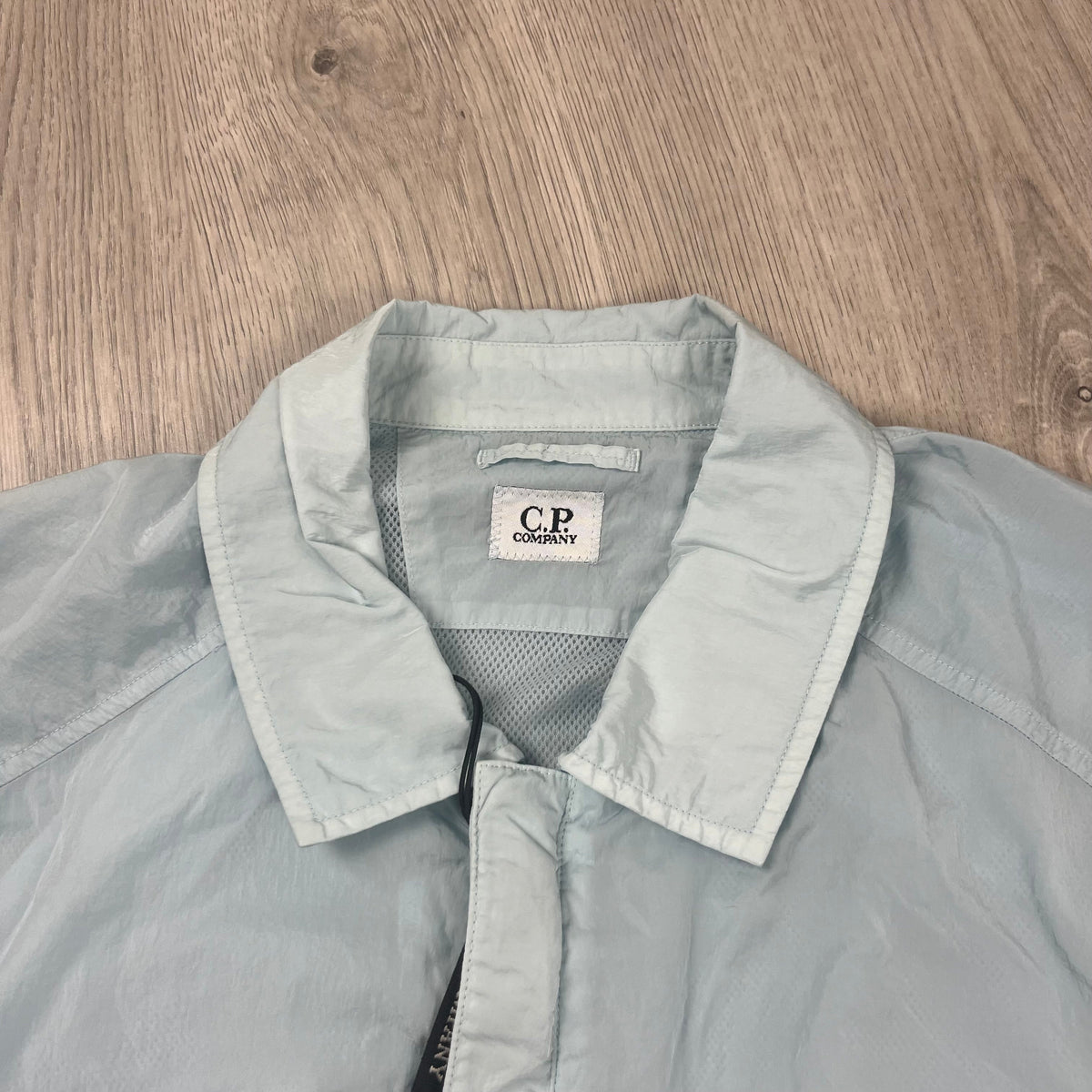 CP Company Chrome Overshirt - Starlight Castmark
