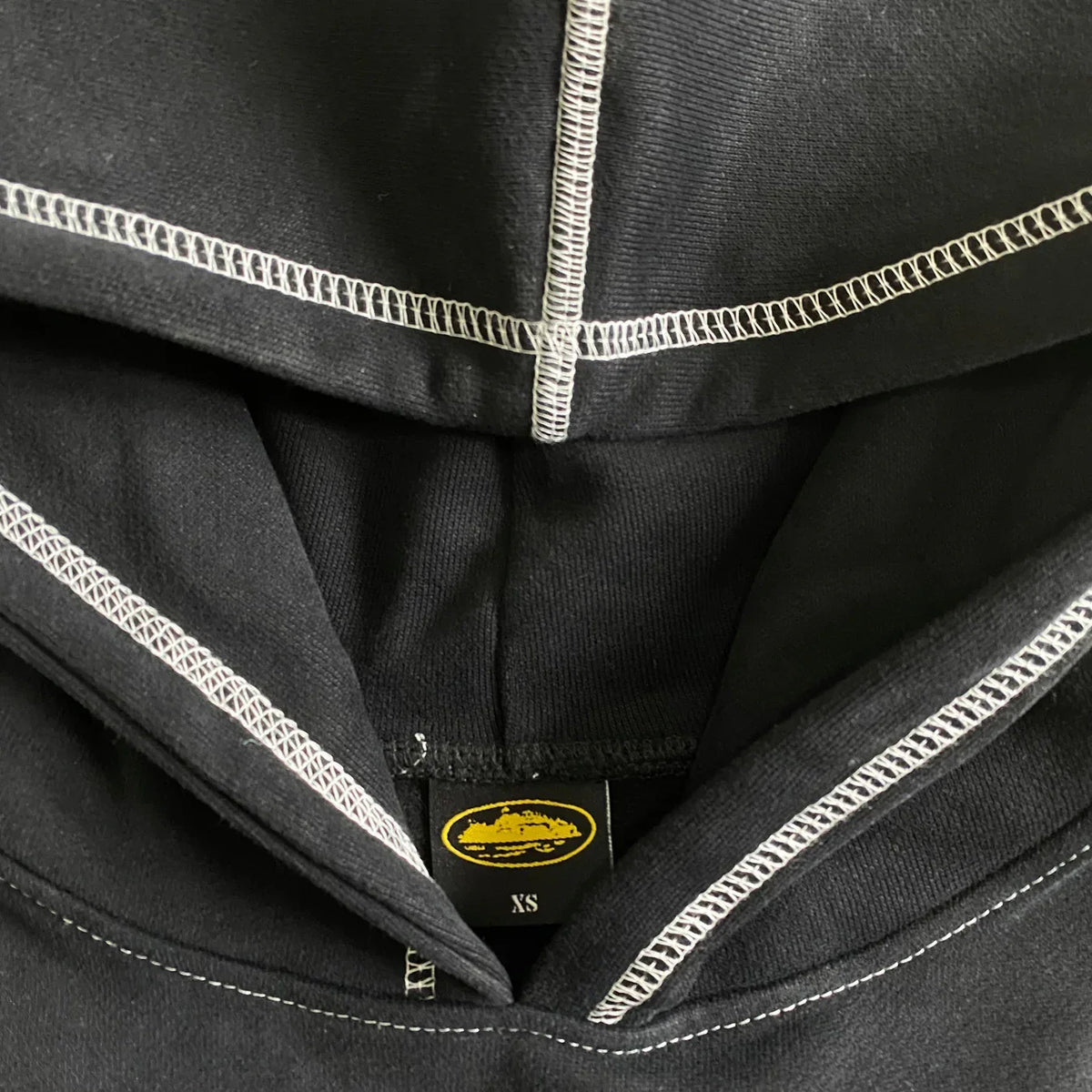 CORTEIZ Alcatraz Hoodie - Black/White