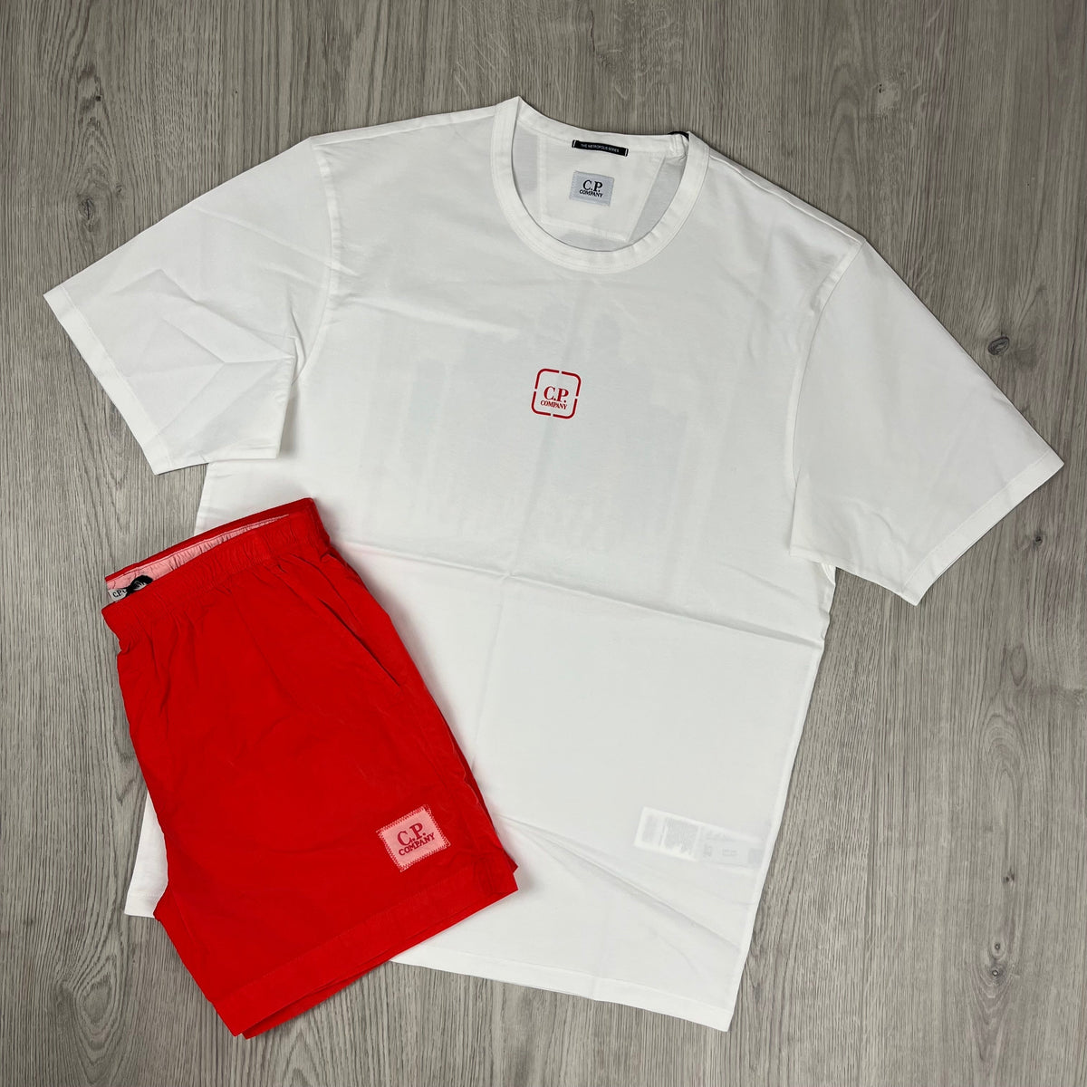 CP Company Holiday Set - White/Poinciana Castmark