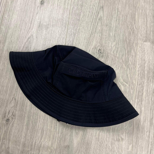 CP Company Bucket Hat - Navy Castmark