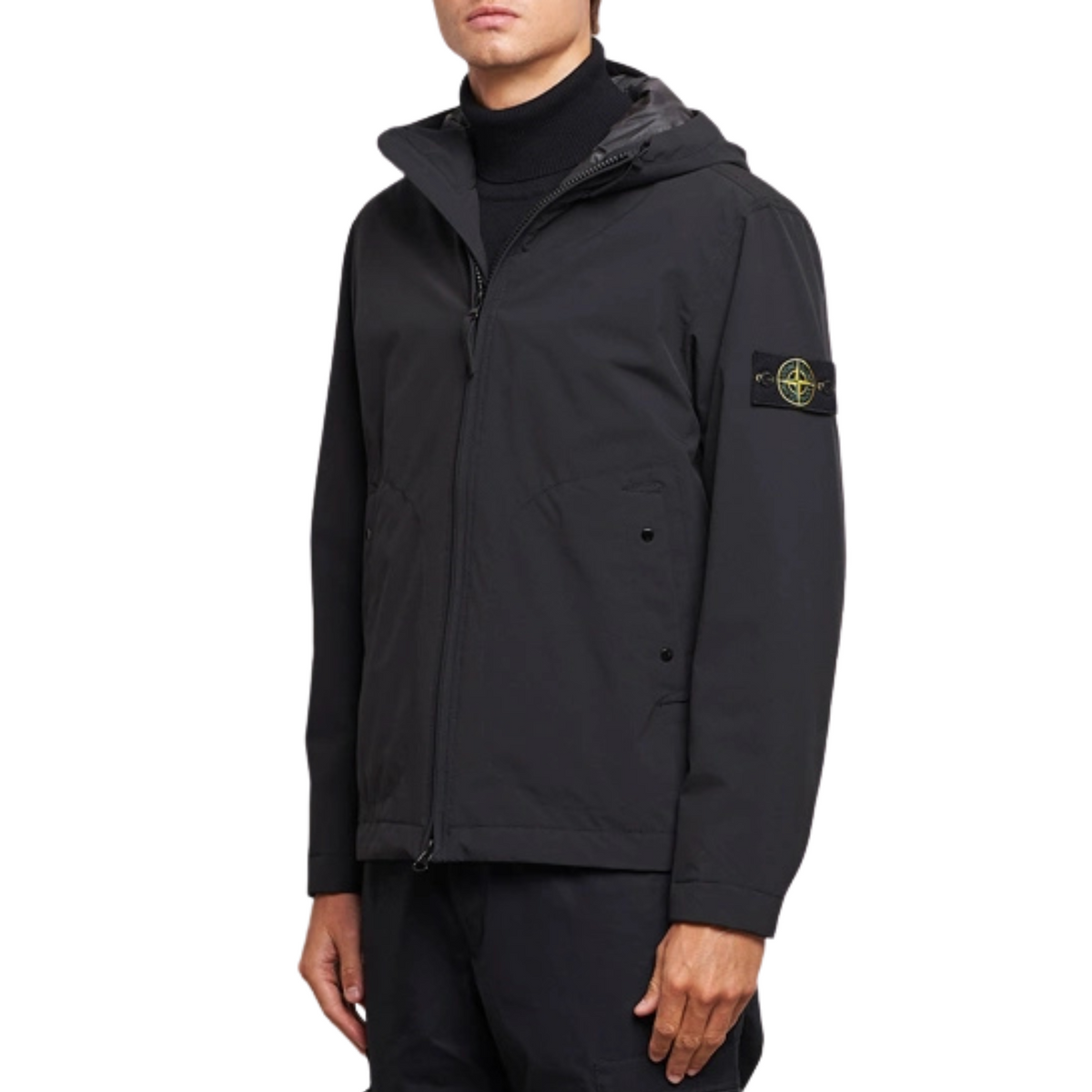 Stone Island PrimaLoft Jacket - Black Castmark
