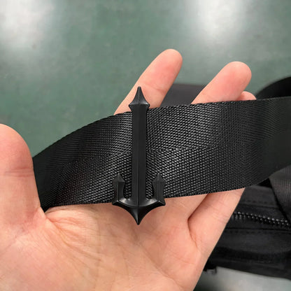 Trapstar Cobra T Bag - Black/Black