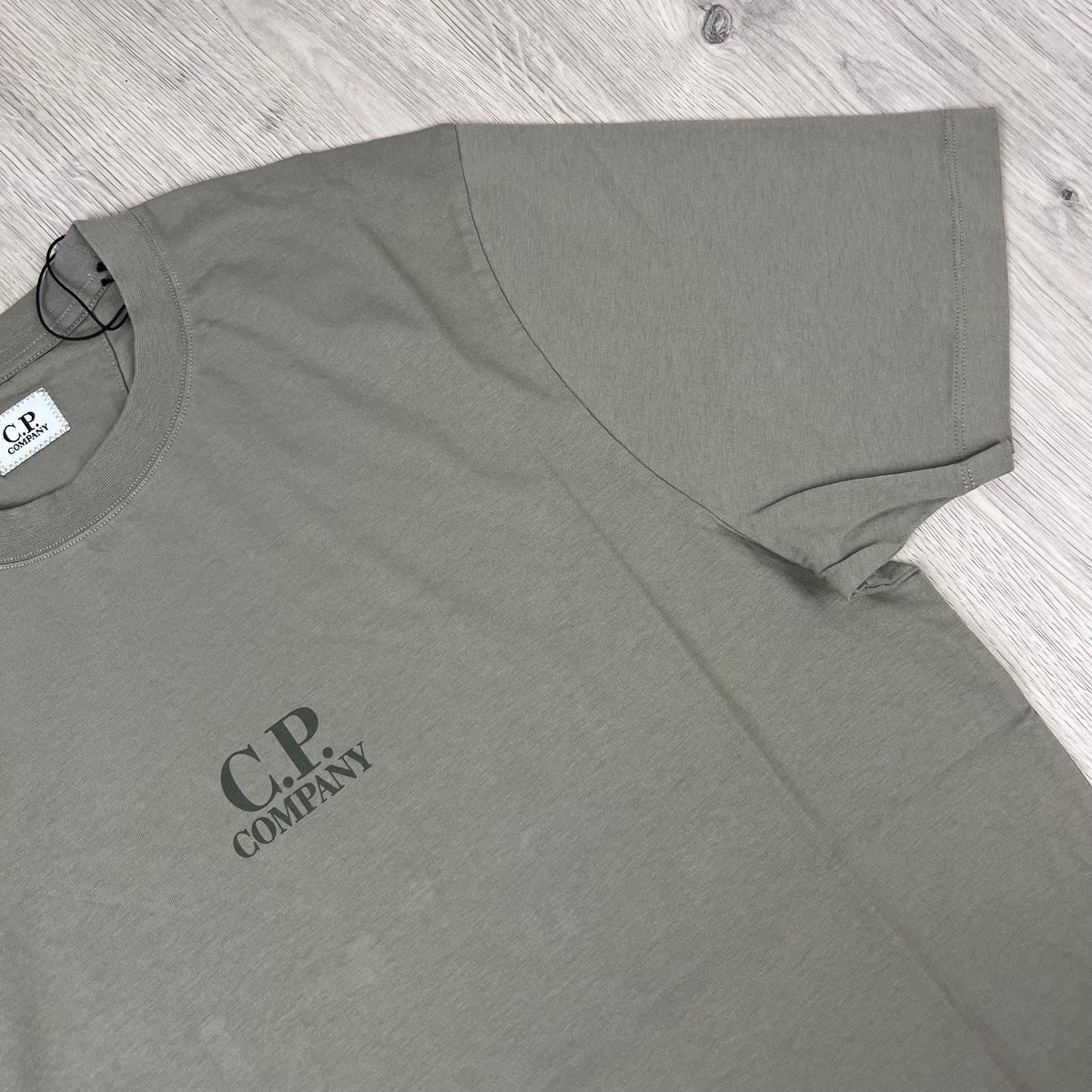 CP Company Sailor T-Shirt - Fungi Grey Castmark