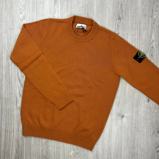 Stone Island Knit Sweatshirt - Orange Castmark