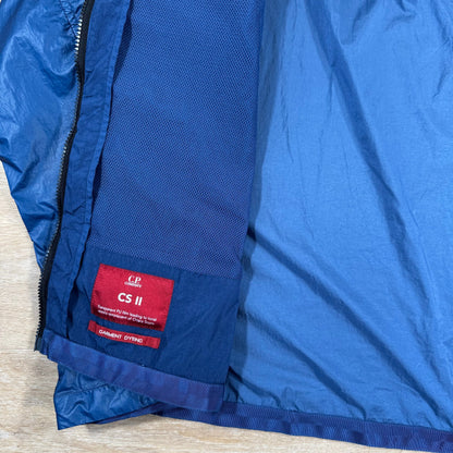 CP Company CS II Mixed Lens Jacket in Oceana - Blue Castmark
