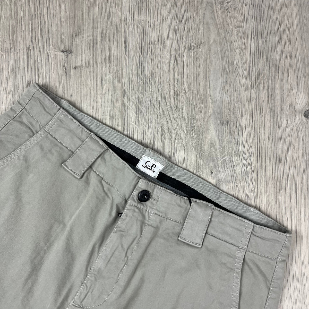 CP Company Cargo Trousers - London Fog Castmark