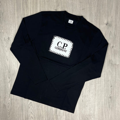 CP Company Stamp T-Shirt - Black Castmark