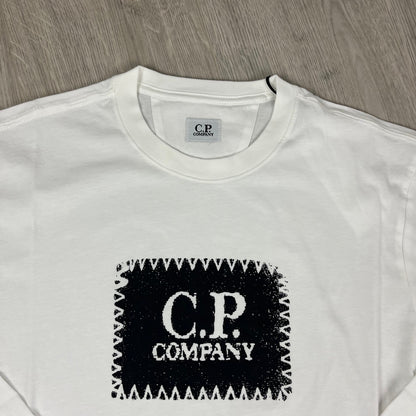 CP Company Stamp T-Shirt - White Castmark
