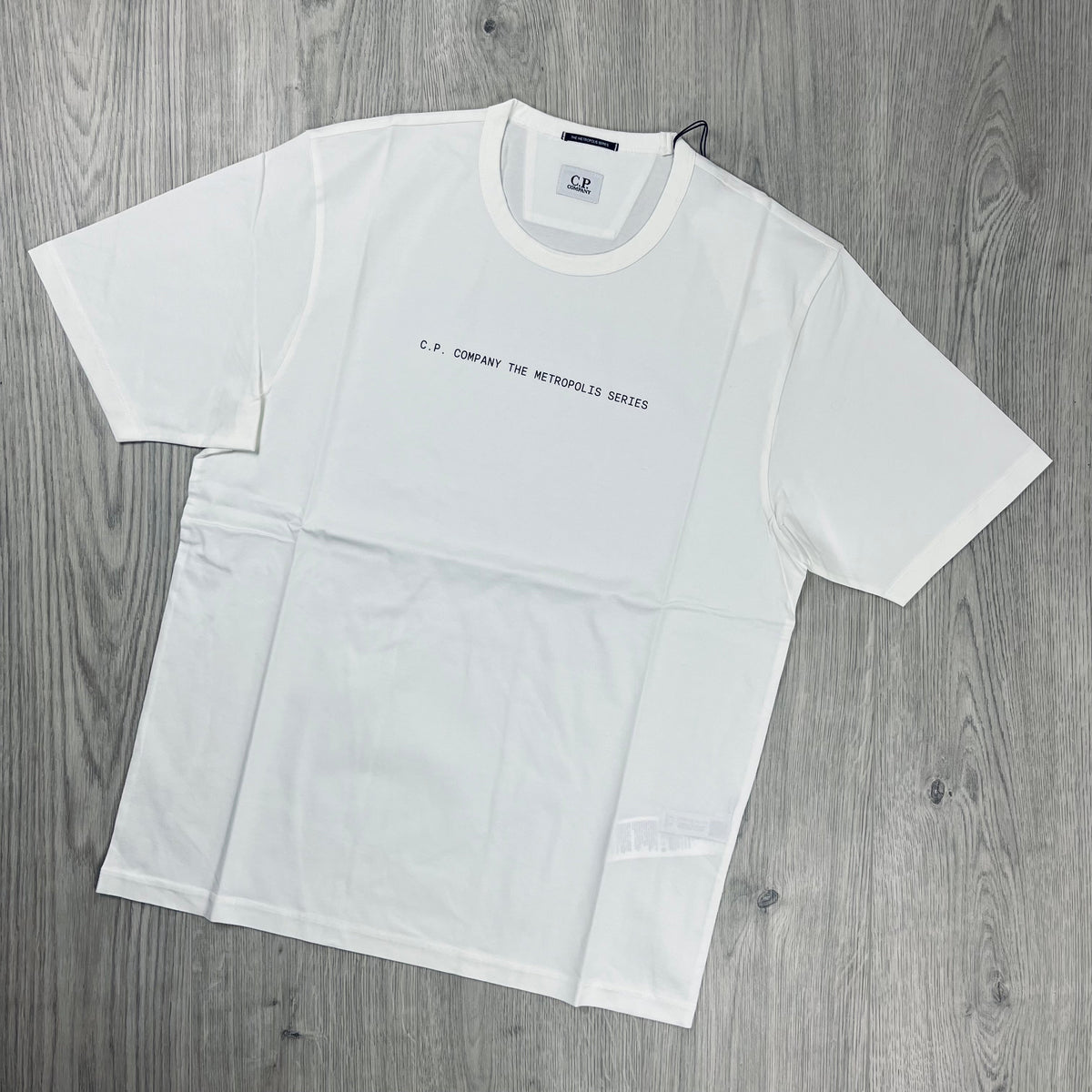 CP Company Metropolis T-Shirt - White Castmark