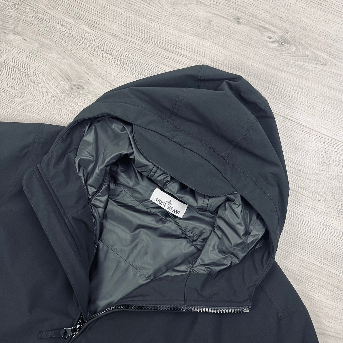 Stone Island PrimaLoft Jacket - Black Castmark