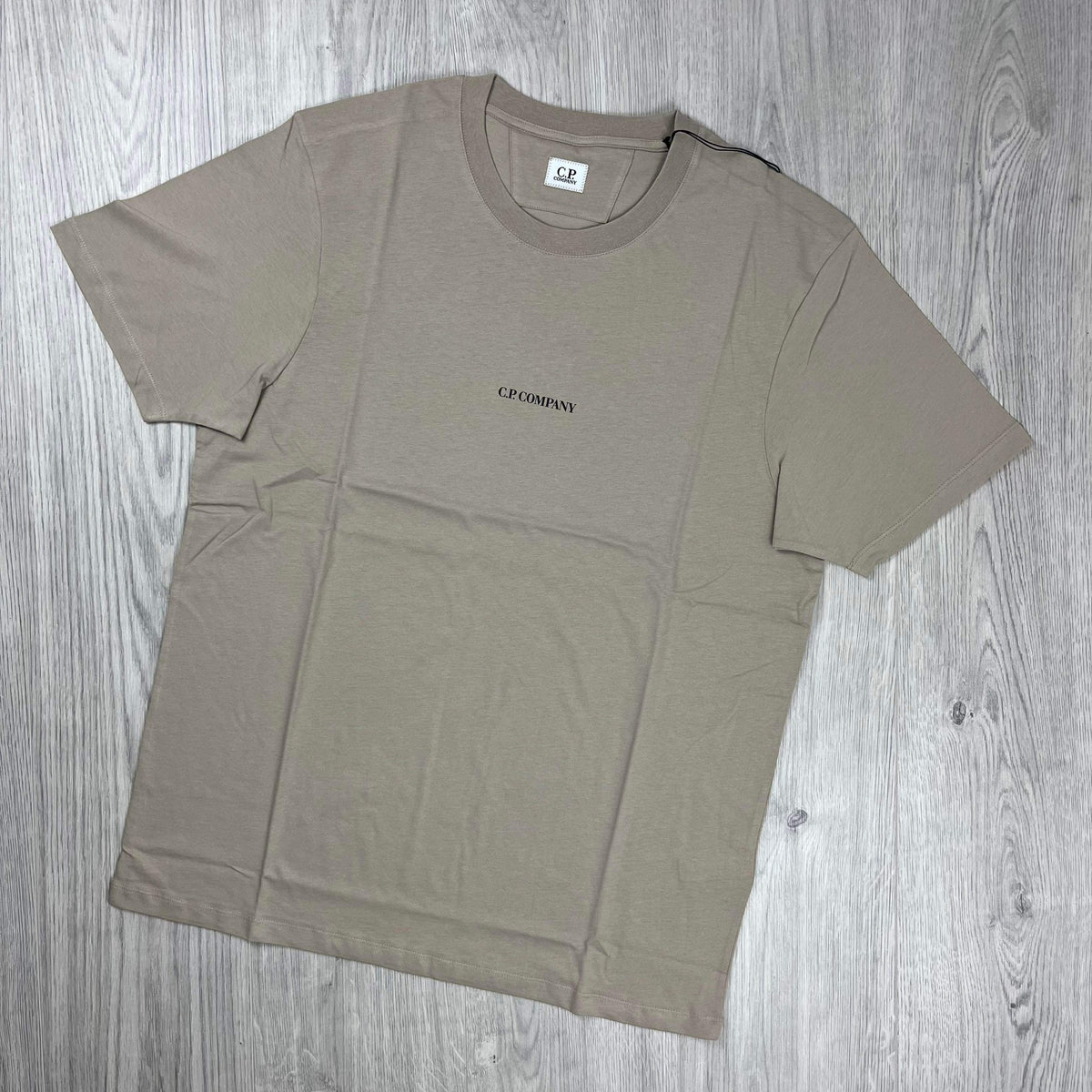 CP Company Graphic T-Shirt - Tan Castmark