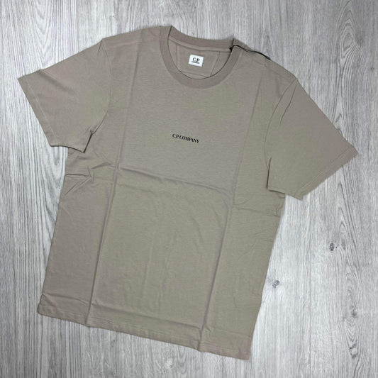 CP Company Graphic T-Shirt - Tan Castmark