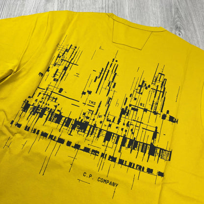 CP Company Metropolis T-Shirt - Yellow Castmark