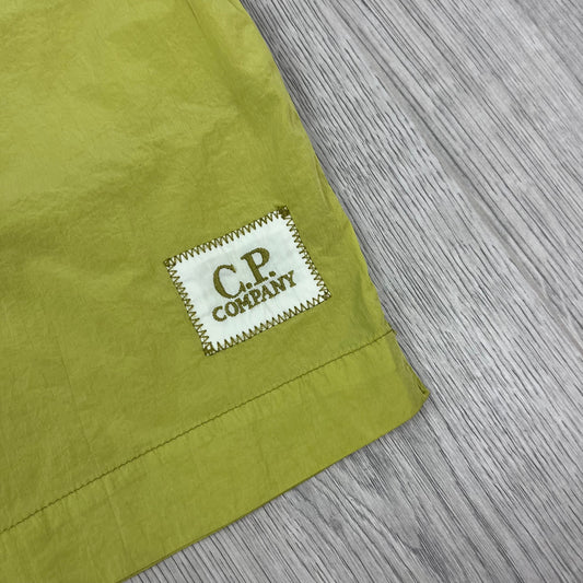 CP Company Chrome Swim Shorts - Cress Green Castmark