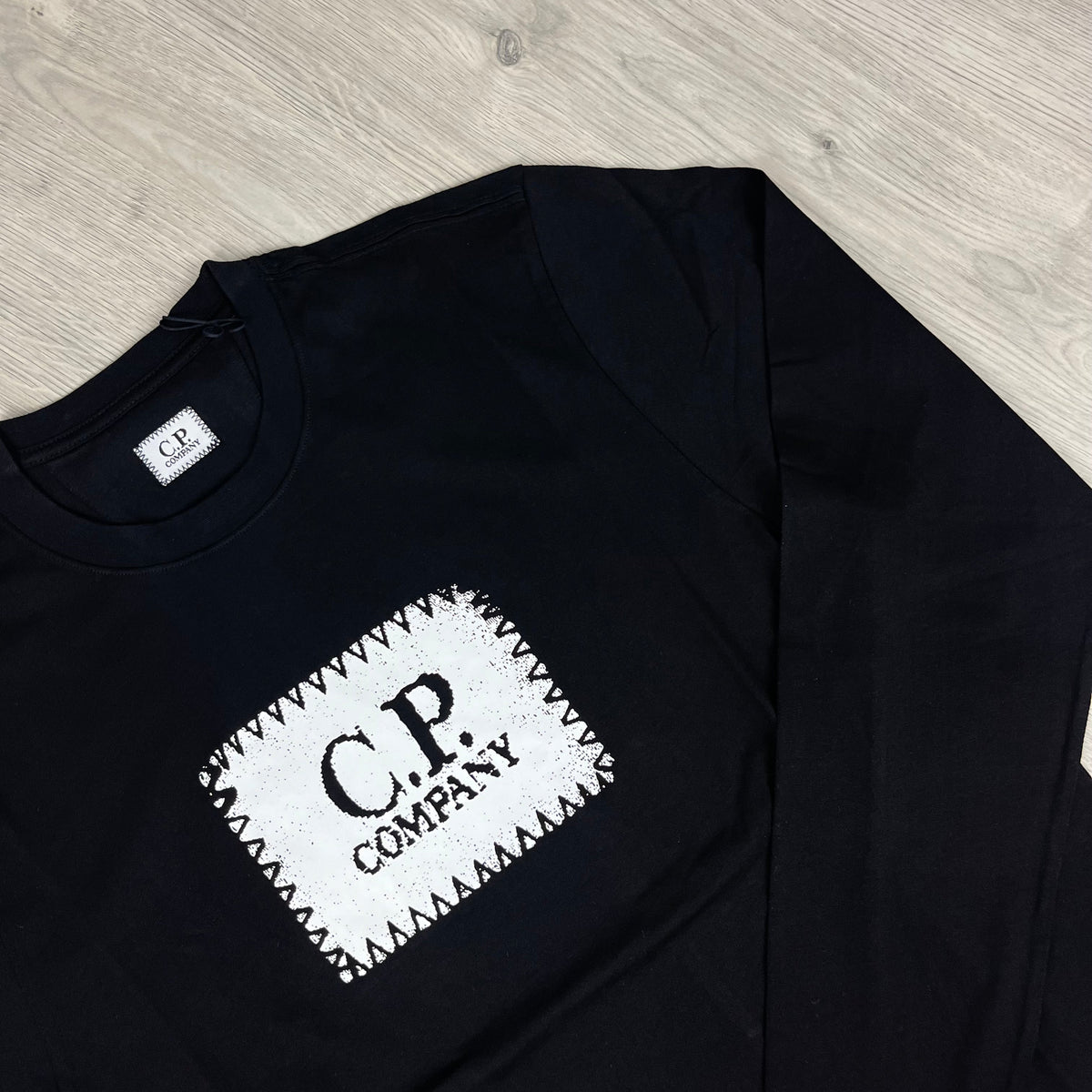 CP Company Stamp T-Shirt - Black Castmark