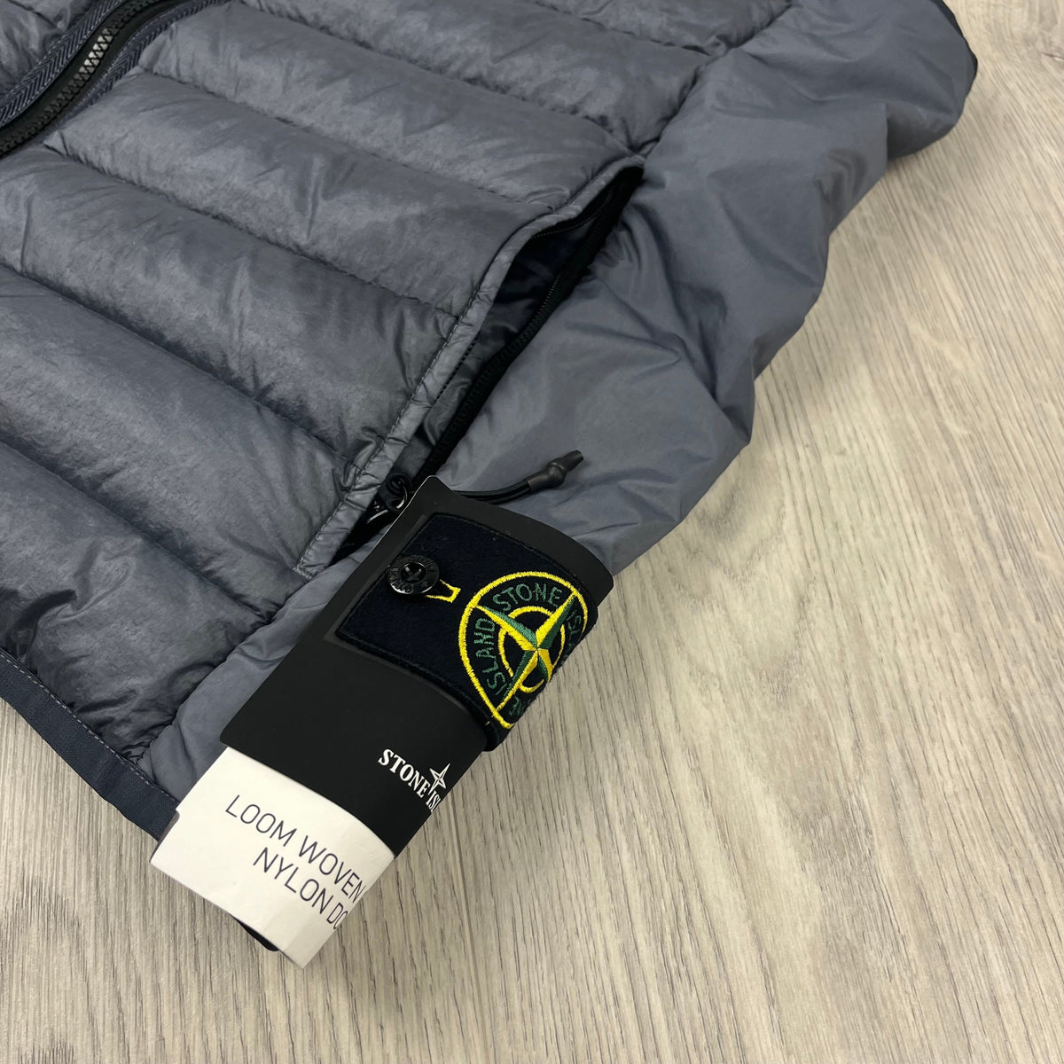 Stone Island Padded Gilet - Avio Blue Castmark