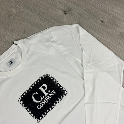 CP Company Stamp T-Shirt - White Castmark