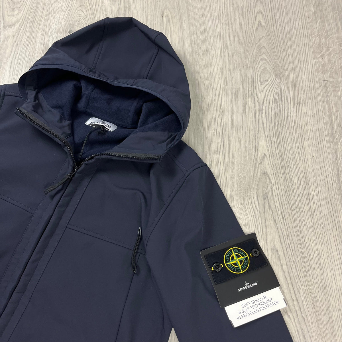 Stone Island Shell Jacket - Navy Castmark