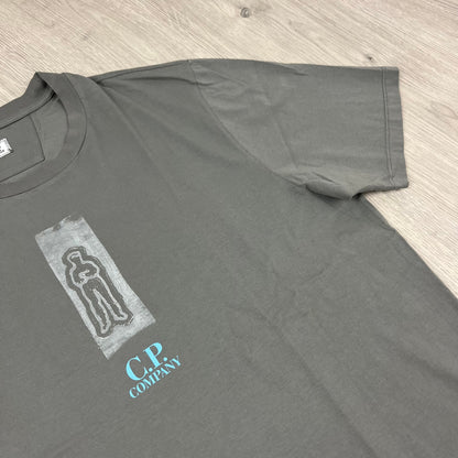 CP Company Sailor T-Shirt - Smoked Pearl Castmark