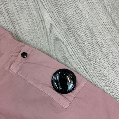 CP Company Zip Overshirt - Mauve Castmark