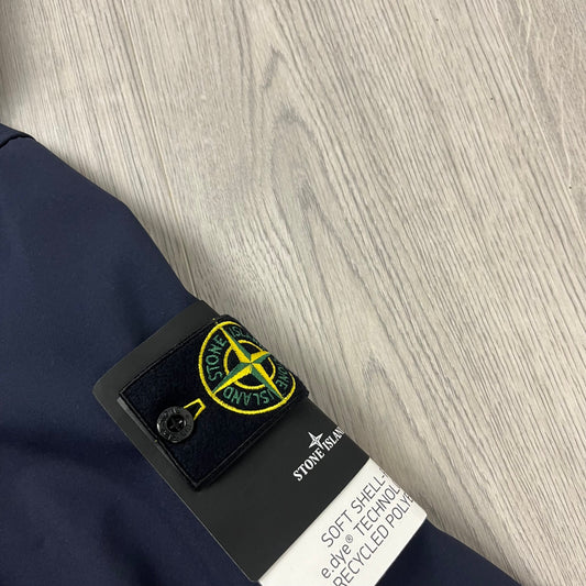 Stone Island Shell Jacket - Navy Castmark