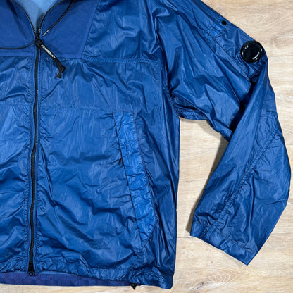 CP Company CS II Mixed Lens Jacket in Oceana - Blue Castmark