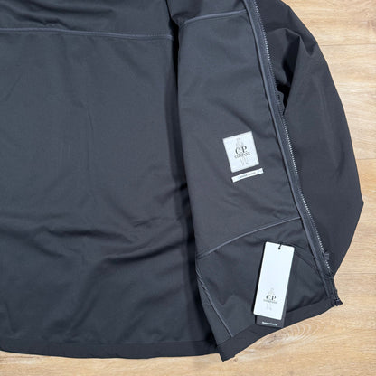 CP Company Shell-R Goggle Jacket in Black Castmark