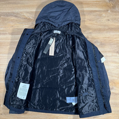 Stone Island Crinkle Reps R-NY Jacket in Navy Castmark