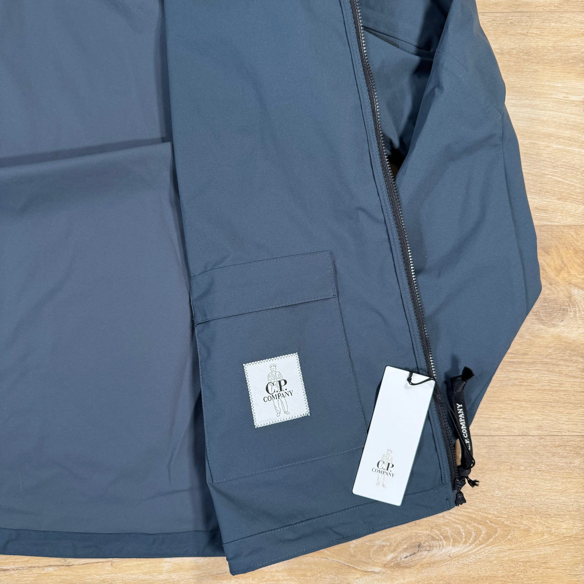 CP Company Pro-Tek Lens Jacket in India Ink Castmark