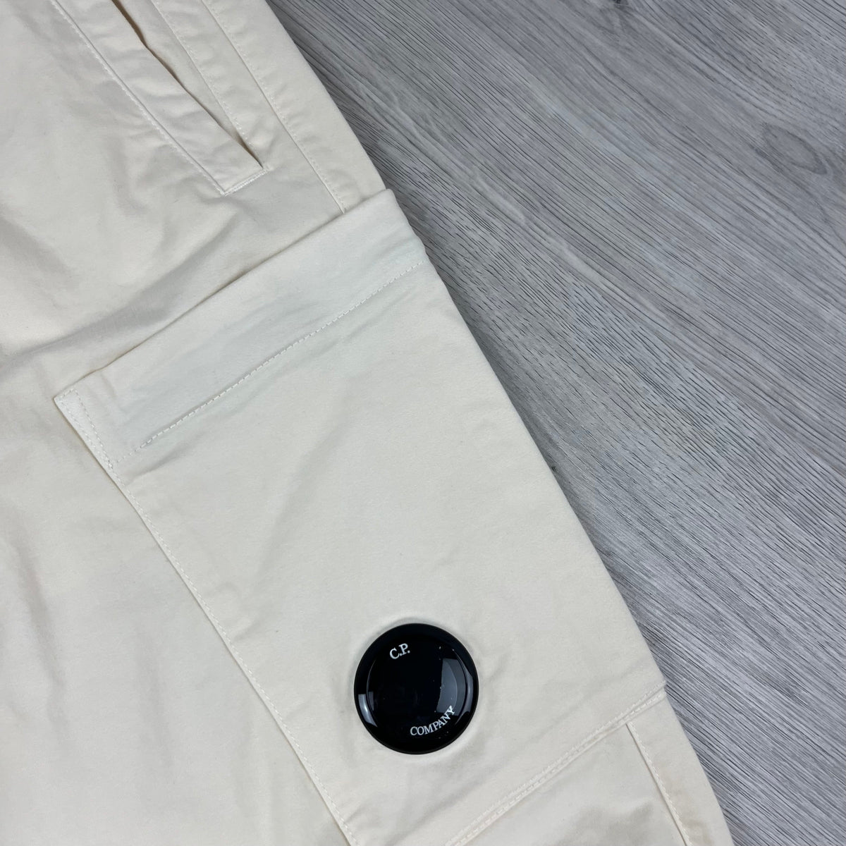 CP Company Cargo Trousers - Pistachio Shell Castmark
