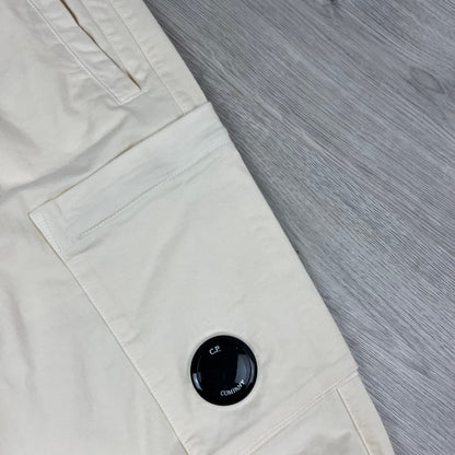 CP Company Cargo Trousers - Pistachio Shell Castmark