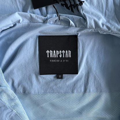 Trapstar Decoded Windbreaker Jacket - Light Blue
