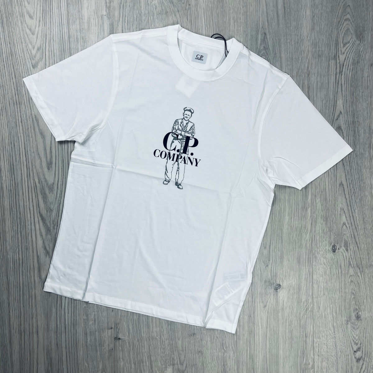 CP Company Sailor T-Shirt - White Castmark