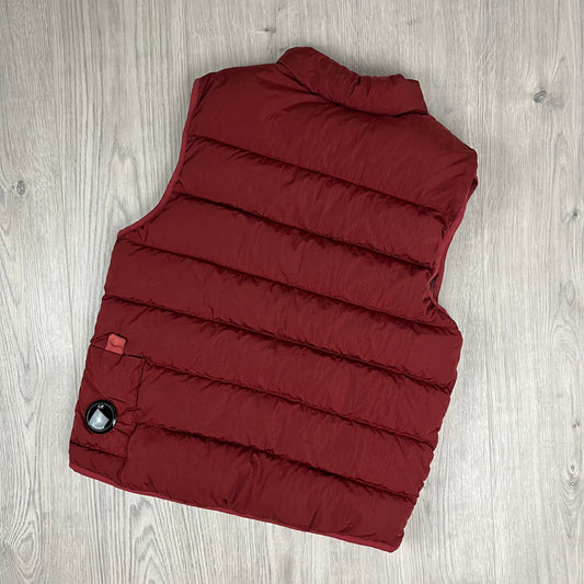 CP Company Chrome-R Lens Gilet - Ketchup Castmark