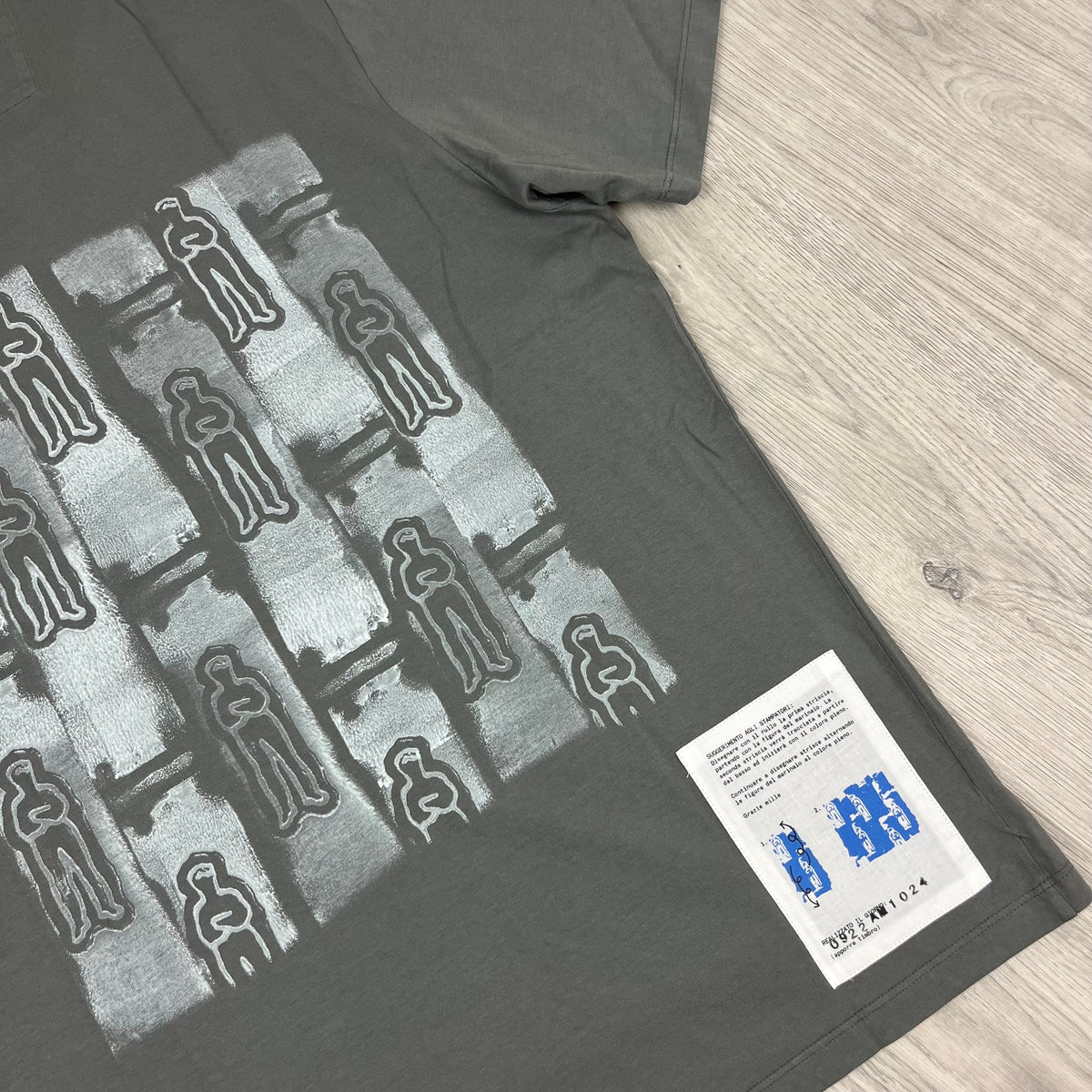 CP Company Sailor T-Shirt - Smoked Pearl Castmark