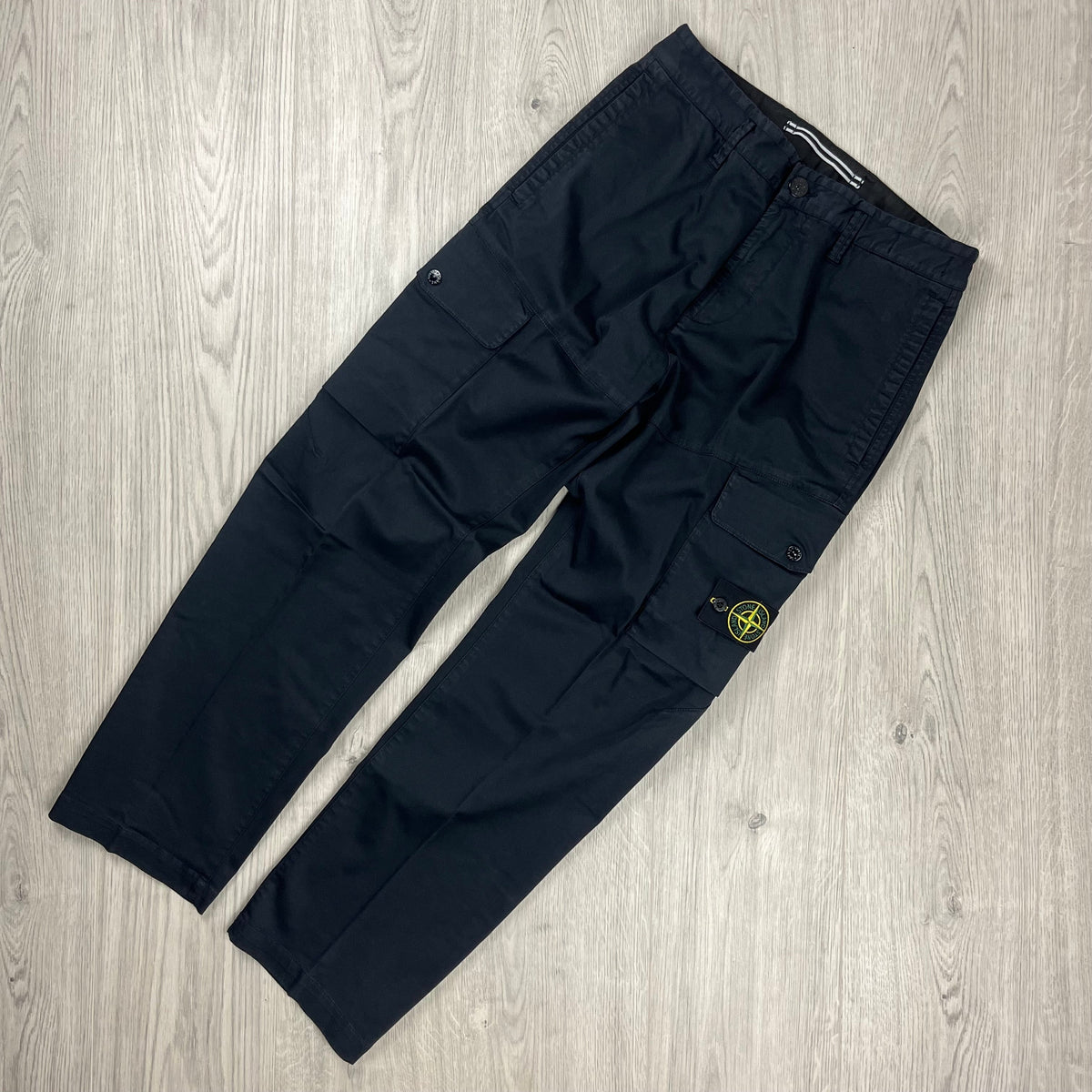 Stone Island Cargo Trousers - Navy Castmark