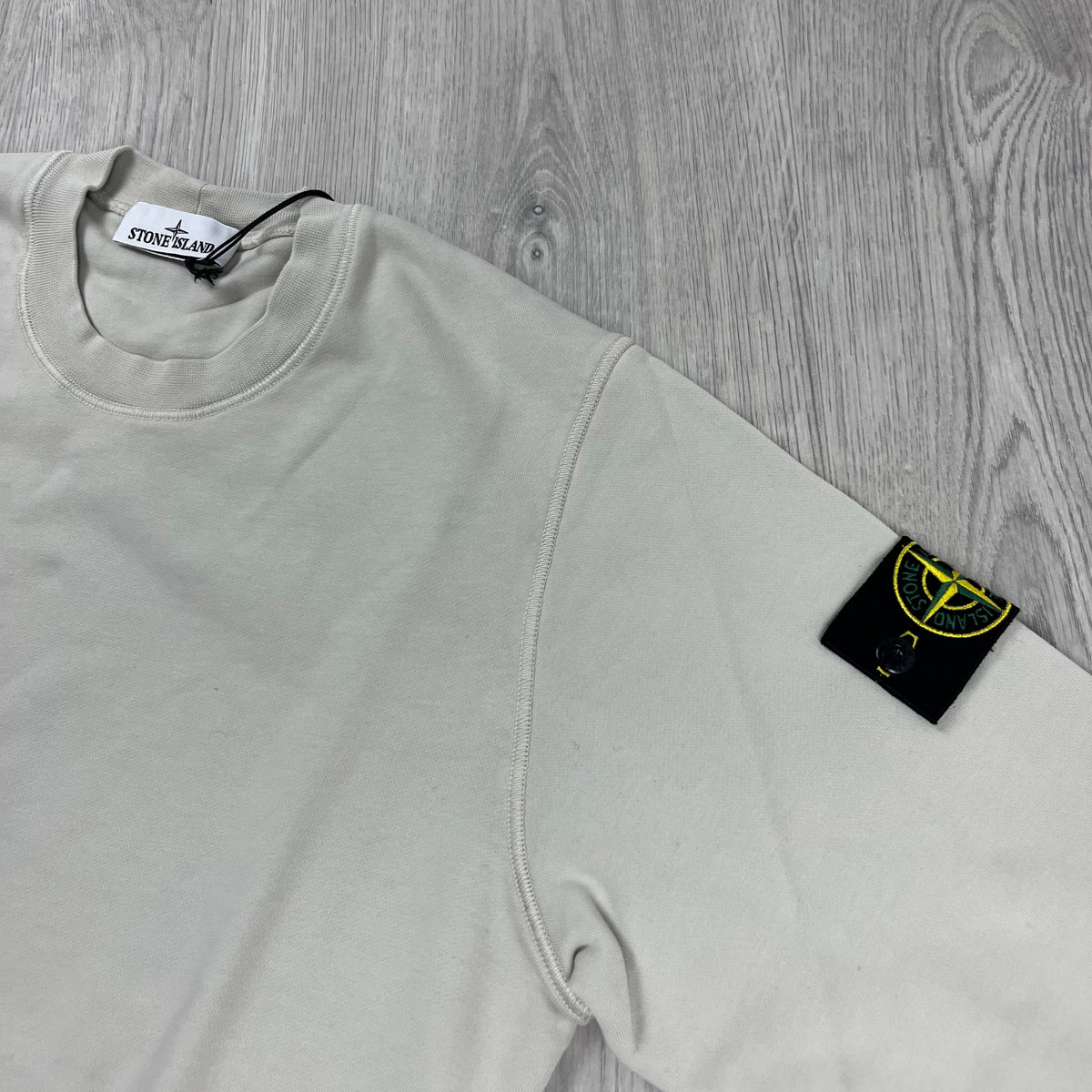 Stone Island Dyed Sweatshirt - Plaster Castmark