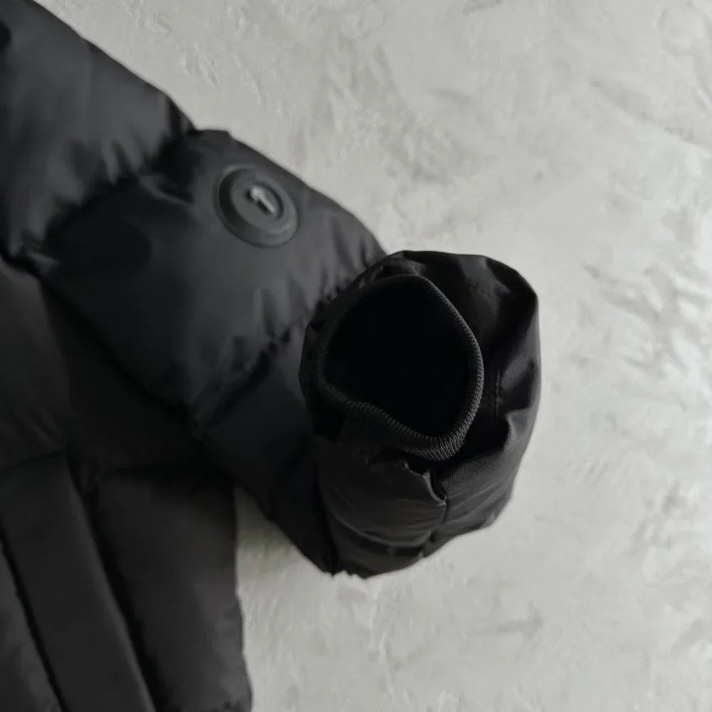 Trapstar Irongate Arch Puffer Jacket - Black/Black
